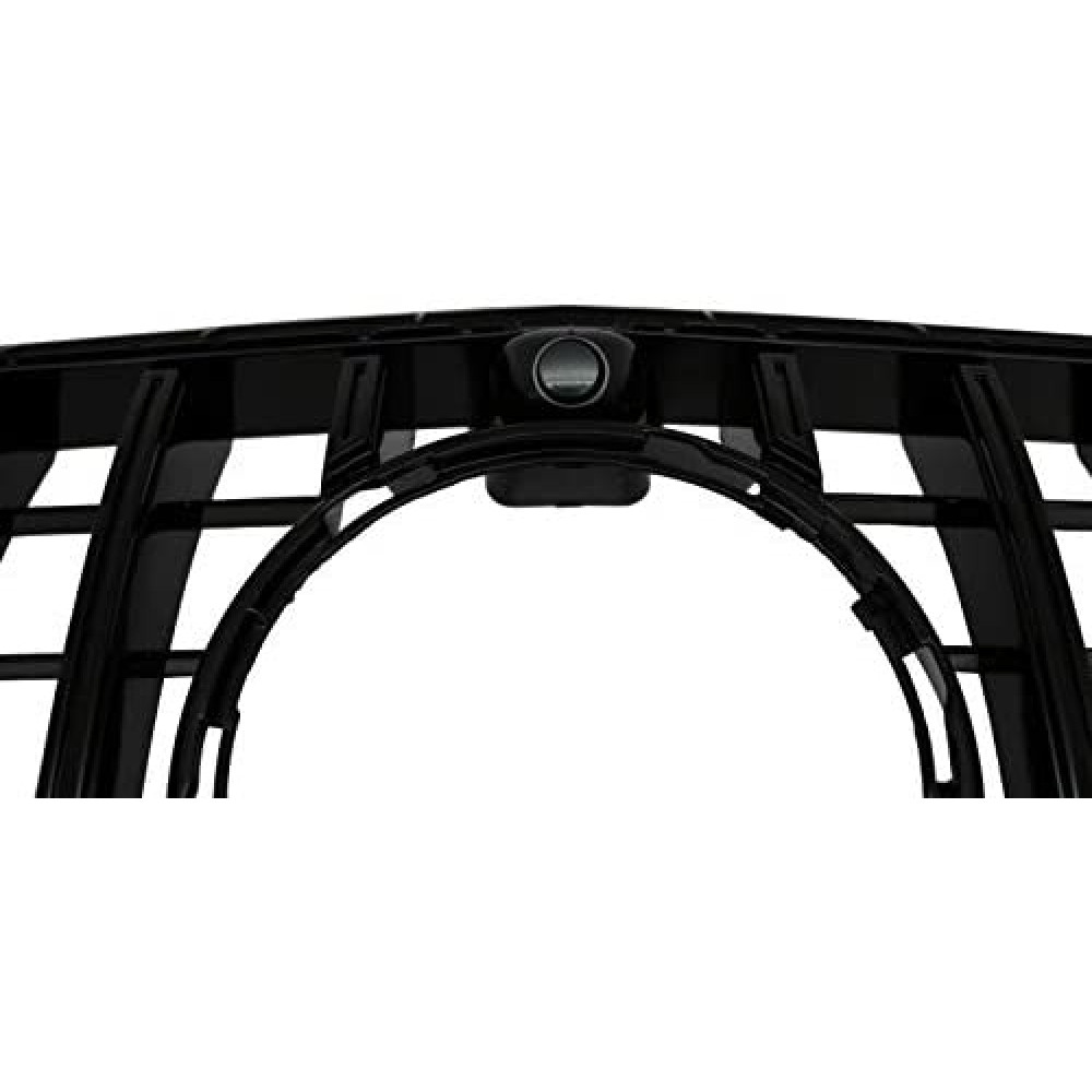 Front grill MB E-class W213 Panamericana Style Black Gloss (2016-...) 37351