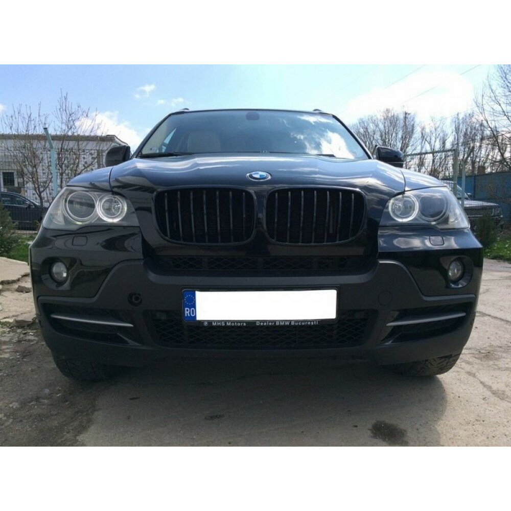 Front grills black gloss BMW X5 E70 Black Gloss (2007-2013)