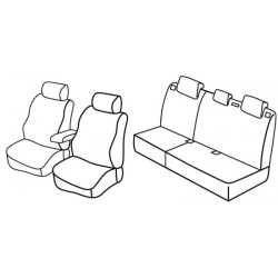 Car seat covers *HARMONY* FORD FOCUS III (5d.)(2011-...)