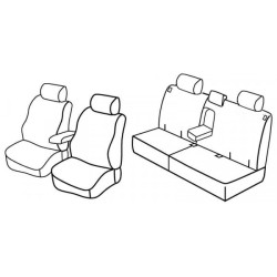 Car seat covers *HARMONY* HONDA CR-V (2012-...)