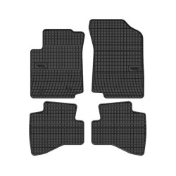 Car rubber floor mats black TOYOTA AYGO II (2014-...) NEGRO
