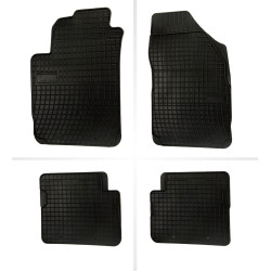 Car rubber floor mats black ALFA ROMEO GIULIETTA (2010-...) NEGRO