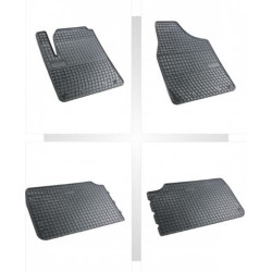 Car rubber floor mats black VW SHARAN (5s.)(1995-2010) NEGRO