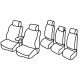 Car seat covers *HARMONY* VOLKSWAGEN TOURAN (5s.)(2003-2010)
