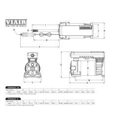 Compresor de aire portátil 12V VIAIR 77P (00077)