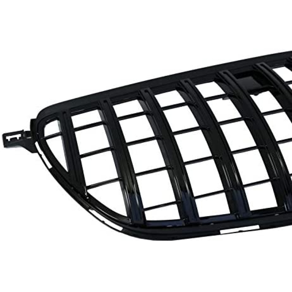 Front grill MB GLE-class SUV/Coupe Panamericana Style Black (2015-2018)