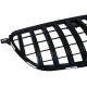 Front grill MB GLE-class SUV/Coupe Panamericana Style Black (2015-2018)