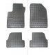 Car rubber floor mats black OPEL MOKKA (2012-...) NEGRO