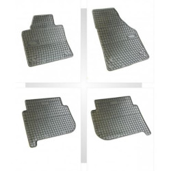 Car rubber floor mats black VW TOURAN (2003-2014) NEGRO