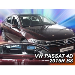 Window deflectors front and rear VOLKSWAGEN PASSAT B8 Sedan (2015-...) 31002