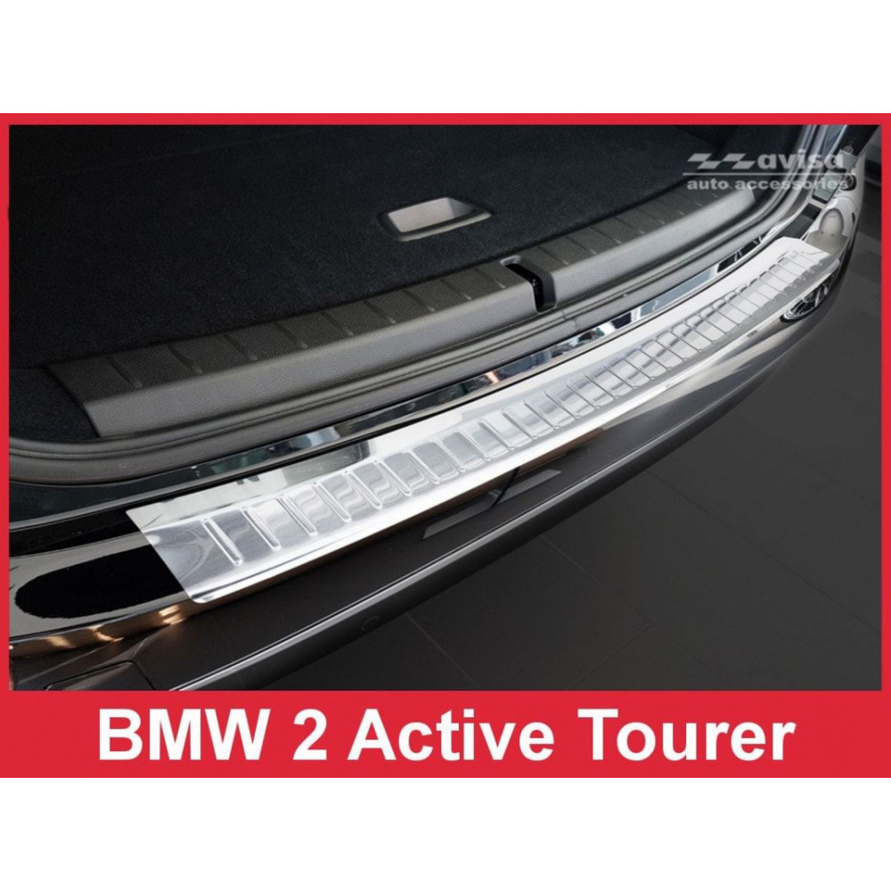 Rear bumper chrome pad BMW 2 F45 Active Tourer (2014-...) 2/35081