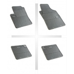 Car rubber floor mats black FORD KA (2008-...) NEGRO
