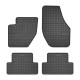 Car rubber floor mats black VOLVO II (2012-...) NEGRO