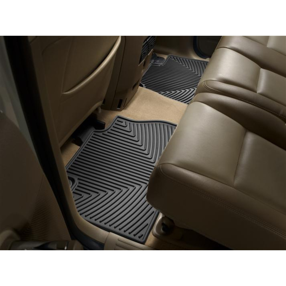 Car rubber floor mats black WEATHERTECH FORD EXPLORER (2006-2010) ALL-WEATHER