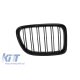 Front grills black gloss BMW X1 E84 Double Stripe M Design Piano Black (2009-2015)