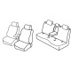 Car seat covers *HARMONY* MB B-class W246 (2011-...)