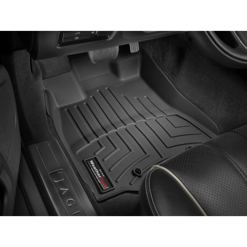 Car floor mats black WEATHERTECH JAGUAR XJ  (2010-...) FLOORLINER