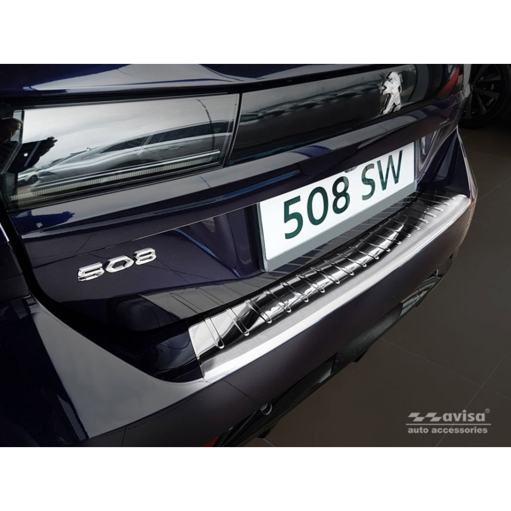 Rear bumper chrome pad PEUGEOT 508 II SW (2018-...) 2/35429