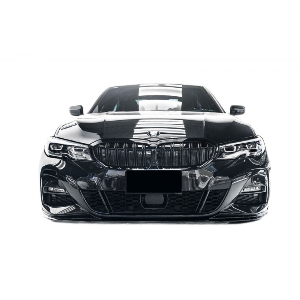 Front grill black gloss BMW 3 G20/G21 Double Stripe Piano Black Gloss (2019-...) 40430