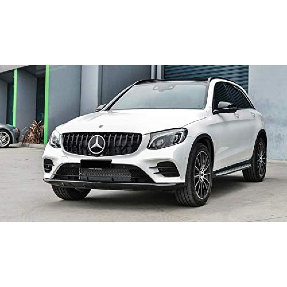 Front grill MB GLC-class X253/C253 Panamericana Style Black (2015-2018)
