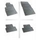 Car rubber floor mats black CHEVROLET ORLANDO (2011-...) NEGRO