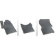 Car rubber floor mats black MB SPRINTER (2006-...) NEGRO