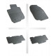 Car rubber floor mats black TOYOTA RAV4 (2006-2012) NEGRO