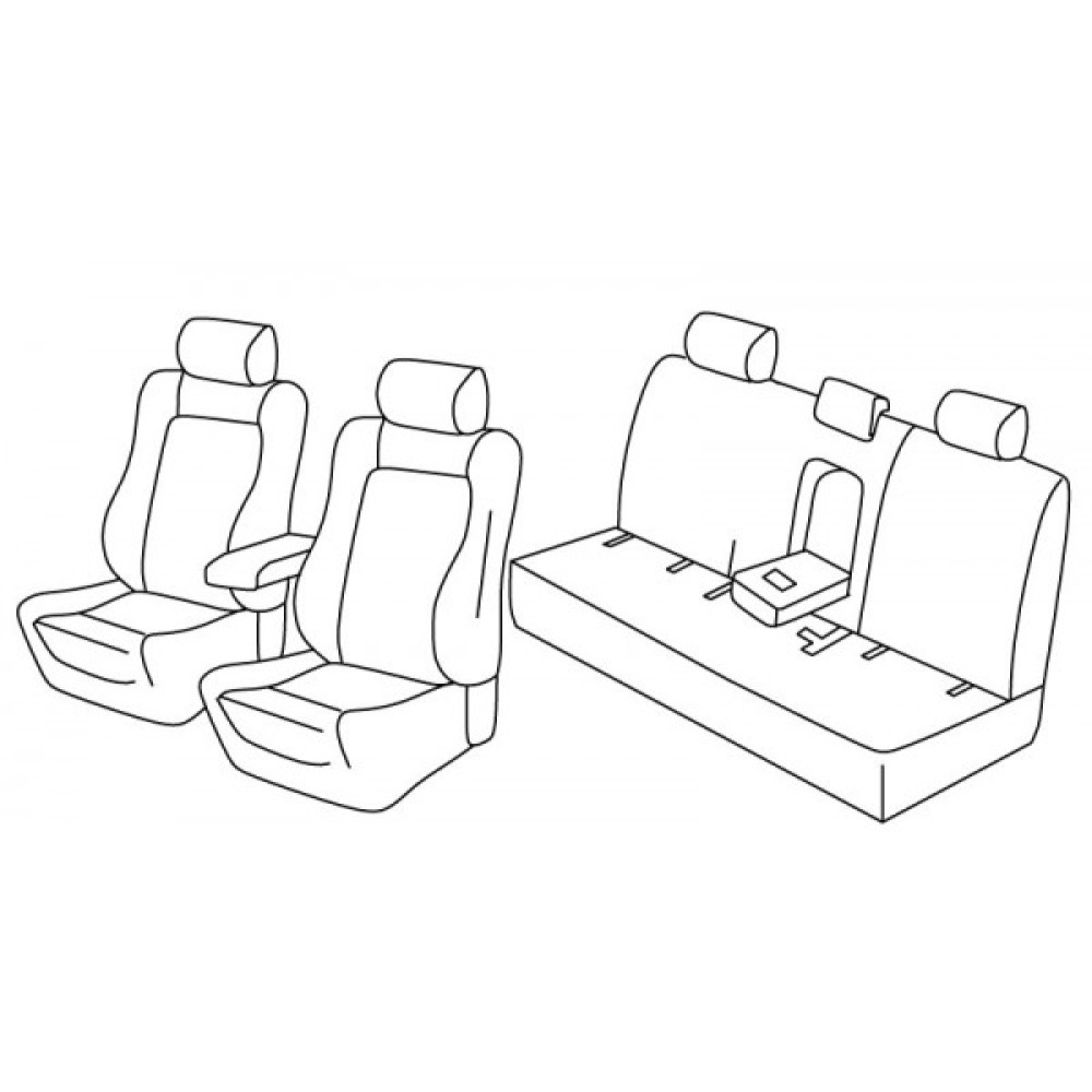 Car seat covers *HARMONY* HYUNDAI TUCSON (2015-...)