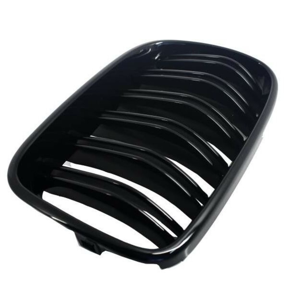 Front grills black gloss BMW X3 F25 Double Stripe M Design Piano Black (2010-2014)