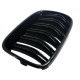 Front grills black gloss BMW X3 F25 Double Stripe M Design Piano Black (2010-2014)
