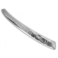 Chrome rear bamper pad BMW X3 G01 without M pack (2017-...) 2/35226