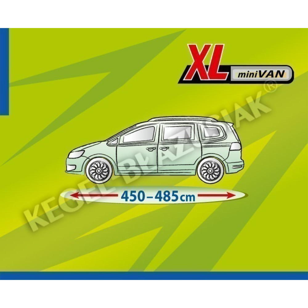 Car cover MOBILE GARAGE *XL Minivan*