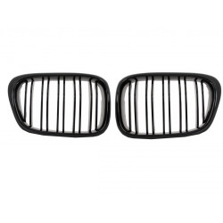 Front grills black gloss BMW 5 E39 Double Stripe M Design Piano Black (1995-2003) 40415