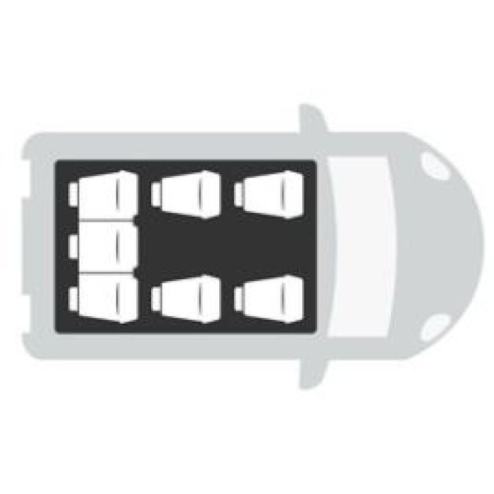 Car floor mats WEATHERTECH FLOORLINER CADILLAC ESCALADE (7s.)(2014-...) 446071IM-446952-446077