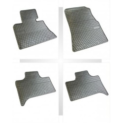 Car rubber floor mats black BMW X5 E53 (2000-2006) NEGRO