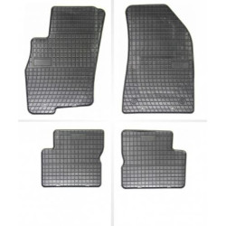 Car rubber floor mats black CHEVROLET LACETTI (2003-2008) NEGRO