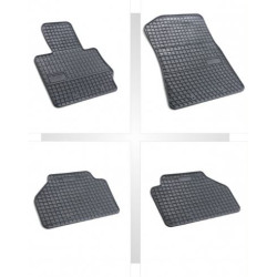 Car rubber floor mats black BMW X3 F25 (2011-...) NEGRO