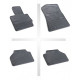 Car rubber floor mats black BMW X3 F25 (2011-...) NEGRO