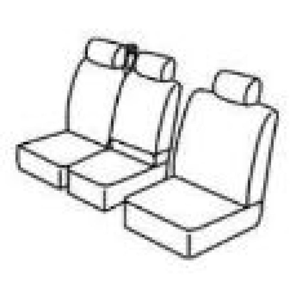 Car seat covers *HARMONY* VOLKSWAGEN CRAFTER II (1+2)(2017-...)