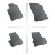 Car rubber floor mats black CITROEN C3 (2009-...) NEGRO
