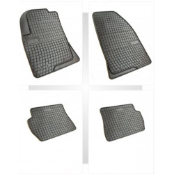 Car rubber floor mats black FORD FIESTA (2002-2008) NEGRO