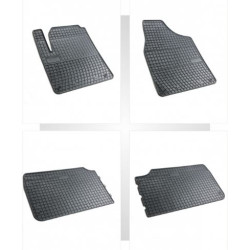 Car rubber floor mats black SEAT ALHAMBRA (5s.)(1995-2010) NEGRO