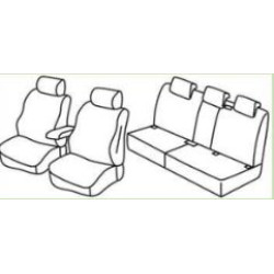 Car seat covers *HARMONY* VOLKSWAGEN TIGUAN (2007-2016)