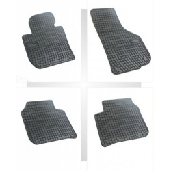 Car rubber floor mats black SKODA SUPERB II (2008-2015) NEGRO