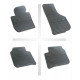 Car rubber floor mats black SKODA SUPERB II (2008-2015) NEGRO