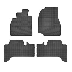 Car rubber floor mats black TOYOTA LAND CRUISER 100 (1998-2007) NEGRO