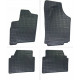 Car rubber floor mats black OPEL MERIVA A (2003-2010) NEGRO