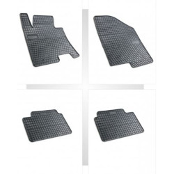 Car rubber floor mats black KIA CEED (2012-...) NEGRO