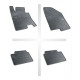 Car rubber floor mats black KIA CEED (2012-...) NEGRO