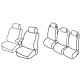 Car seat covers *HARMONY* OPEL ZAFIRA C (5s.)(2012-...)